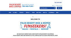 Desktop Screenshot of palmdesertbike.com